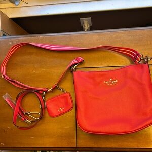 Kate Spade Large Rosie Crossbody Bikini Pink